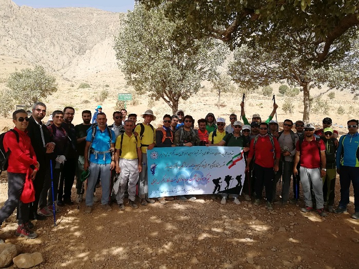 برگزاری تست کوهنوردی در کوه دراک