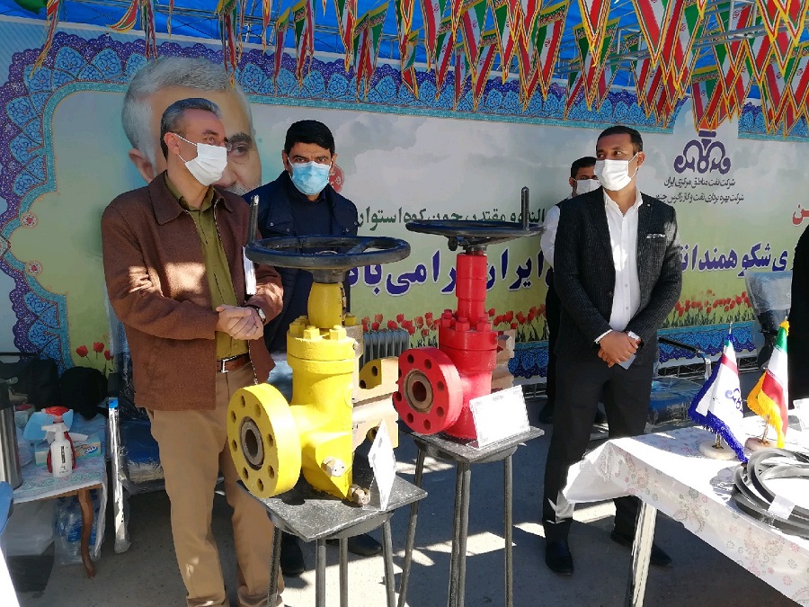 افتتاح نمایشگاه صنعت نفت