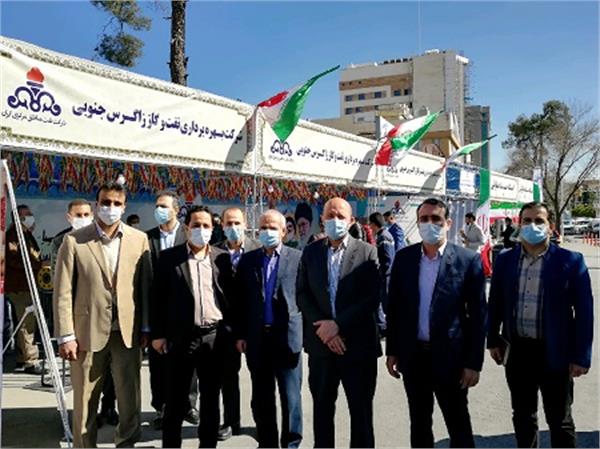 افتتاح نمایشگاه دست آوردهای صنعت نفت در انقلاب اسلامی