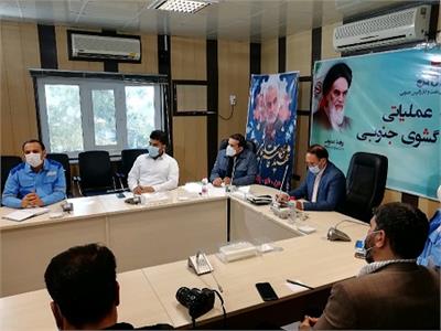 بازرسی ستادی از پایگاه مقاومت بسیج یاوران مهدی (عج)  منطقه عملیاتی سرخون و کشوی جنوبی